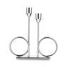 Jumbo Alula Stand Şamdan Silver