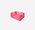 Flying Tiger Copenhagen Pembe Katlanabilir Plastik Kutu