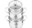 Jumbo New Baby Steel 6 Parça İndüksiyon Tabanlı Çelik Mini Set