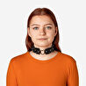 Flying Tiger Copenhagen Gotik Temalı Kalpli Choker