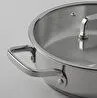 Jumbo Swiss Crystal Light Grey Tava 24 cm