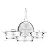 Jumbo Swiss Crystal Light Grey Tava 24 cm
