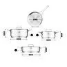 Jumbo Swiss Crystal Light Grey Tava 24 cm