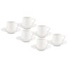 Jumbo Valetta Beyaz 12 Parça 6 Kişilik Fincan Takımı