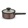 Jumbo Toledo Swiss Crystal Brown İndüksiyon Tabanlı Tencere Seti 7 Parça
