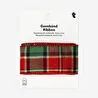 Flying Tiger Copenhagen Kırmızı Ekose Desenli Kurdele