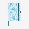 Flying Tiger Copenhagen Mavi Çiçekli Kalemli Bullet Planlayıcı A5
