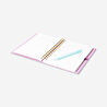 Flying Tiger Copenhagen Pembe Spiralli Bölmeli Defter