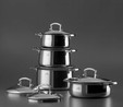 Jumbo Flame 5PLY 8 Parça Tencere Seti