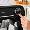 Karaca Multichef Artisan Digital Ekran Döküm Hamur Yoğurma Makinesi Siyah 1800W 7L