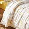 Karaca Home Loretta %100 Pamuk Çift Kişilik Nevresim Takımı Sarı