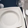 Emsan Zencerek Fine Bone 60 Parça 12 Kişilik Kare Yemek Takımı 