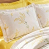 Karaca Home Loretta %100 Pamuk Tek Kişilik Nevresim Takımı Sarı