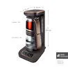 Karaca Çaysever Robotea Pro Connect 4 in 1 Konuşan Cam Çay Makinesi Walnut Brown