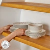 Karaca Elegance Bone Aries Metalic 24 Parça 6 Kişilik Yemek Takımı