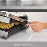 Homend Grilliant 1340H 4 Dilim Kapasiteli Gövde Alt ve Üst Sıcaklığı Ayrı Kontrol Edilebilen Döküm Plakalı Tost ve Izgara Makinesi Inox 2000W