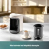 Homend Pottoman 1830h Bulut Kremi Türk Kahve Makinesi
