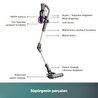 Homend Dustrider 1260h Dikey Şarjlı Kablosuz Süpürge