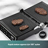 Homend Grilliant 1341H Inox Gövdeli, Döküm Plakalı, 5 Programlı, Led Ekranlı Tost ve Izgara Makinesi