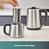 Homend Royaltea 1728H Çelik Çay Makinesi Inox