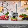 Karaca Mastermaid Prosteel Uzun Blender Ayaklı 6 Bıçaklı Cam Mutfak Robotu 2500W Galaxy Grey