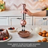 Karaca Mastermaid Prosteel Uzun Blender Ayaklı 6 Bıçaklı Cam Mutfak Robotu 2500W Rosegold