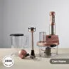 Karaca Mastermaid Prosteel Uzun Blender Ayaklı 6 Bıçaklı Cam Mutfak Robotu 2500W Rosegold