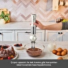 Karaca Mastermaid Prosteel 6 in 1 Uzun Blender Ayaklı 6 Bıçaklı Cam Mutfak Robotu 2500W Swiss Cream