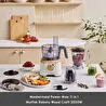 Karaca Mastermaid Power Max 11 in 1 Mutfak Robotu 2500W Wood Craft