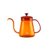 Karaca Martina Borosilikat Cam Coffe Kettle Orange 600 ml