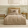 Karaca Home Motto Tek Kişilik Cotton Comfort Set/Uyku Seti Bej