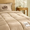 Karaca Home Motto Tek Kişilik Cotton Comfort Set/Uyku Seti Bej