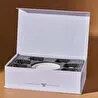 Karaca Streamline Saturn 6 Kişilik Kahve Fincan Takımı 100 ml Platin