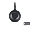 Karaca Biodiamond Antibakteriyel Kulp Wok Tava 28 Cm