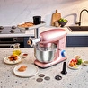Karaca Multichef Kıyma Çekme /Sucuk-Sosis/İçli Köfte Aparatlı Hamur Yoğurma Makinesi Rosegold 1900W 5,5L