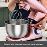 Karaca Multichef Kıyma Çekme /Sucuk-Sosis/İçli Köfte Aparatlı Hamur Yoğurma Makinesi Rosegold 1900W 5,5L
