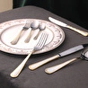 Karaca Cumhuriyet Yüzyılı Koleksiyonu Atay Gold 6 Kişilik 42 Parça Çatal Kaşık Bıçak Takımı