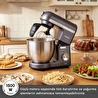 Karaca Mastermaid Chef Pro Çift Kollu Hamur Yoğurma Makinesi Space Gray 1500 W 5L
