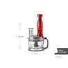 Karaca Pro Multimax 6 in 1 Çok Amaçlı Mutfak Robotu 2000W Red