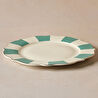 Karaca New Romantic Kalın Çizgili Servis Tabağı 27 Cm Yeşil