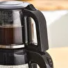 Karaca Glass Tea XL 2 in 1 Cam Çay Makinesi Shiny Black