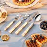 Karaca Ember Krem 6 Kişilik 24 Parça Çatal Kaşık Bıçak Takımı