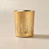 Karaca Home Oren Cam Mumluk Gold 5,5 x 6,5 cm