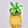 Karaca Ananas Transparent Pipetli Su Şişesi 550 Ml