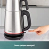 Homend Royaltea 1711h Çelik Çay Makinesi Inox Siyah