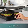 Homend Grilliant 1356H Inox Gövdeli Döküm Plakalı Tost ve Izgara Makinesi