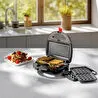 Homend Toastbuster 1325H Çıkarılabilir Tost Plakalı Waffle Makinesi