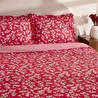 Karaca Home Carlo %100 Pamuk Çift Kişilik Nevresim Takımı Kırmızı