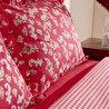 Karaca Home Carlo %100 Pamuk Çift Kişilik Nevresim Takımı Kırmızı