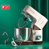 Homend Artfood 3025h Hamur Yoğurma Makinesi Krem 1200W 5,5L